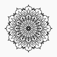 Hand drawn mandala. decoration in ethnic oriental  doodle ornament vector