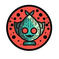 Alien mascot vector design good for fashion clothing, brand, tshirt,or etc