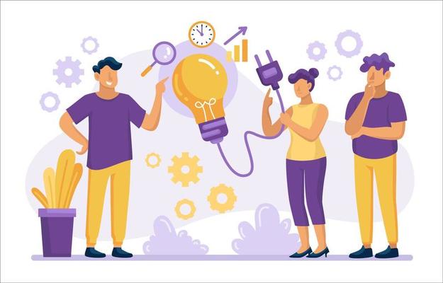 People Doing Process of Brainstorming