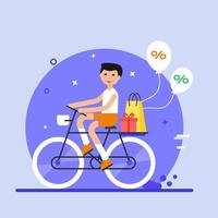 Shopping Discount  and Sale vector