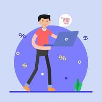 Shopping Discount  and Sale vector