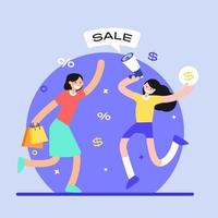 Shopping Discount  and Sale vector