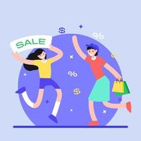 Shopping Discount  and Sale vector