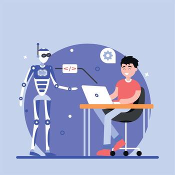 software de inteligencia artificial vector