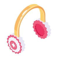 Headphones and Earphone vector