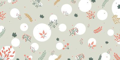 Christmas  Floral Background vector