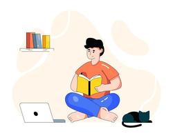 Study at Home vector