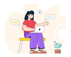 Content Rating and reviews vector