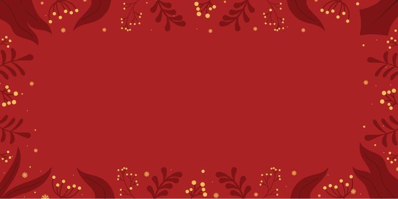 Christmas  Floral Background
