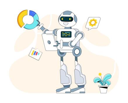 Robot Data  Analysis vector