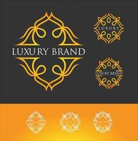 Luxury Logo Letters vector