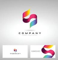 S Letter Logo Design vector