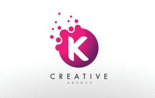 logotipo de la letra k. vector de diseño de letra k