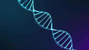Technologie-DNA-Konzept. video