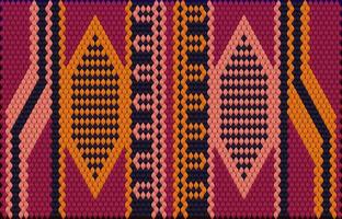 Mosaic ethnic, folk, national, geometric  for fabric, interior, ceramic, furniture in the Arabian  style. vector