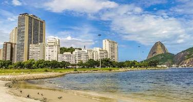 Sugarloaf mountain Pao de Acucar panorama Rio de Janeiro Brazil. photo