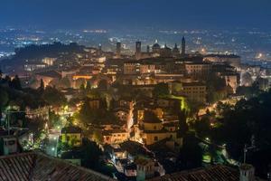 The ancient city of Bergamo