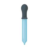 dropper instrument medical isolated icon vector