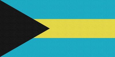 Illustration of the national flag of Bahamas