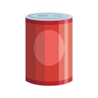 food in can isolated icon vector