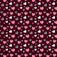 Valentines beautiful seamless pattern design for decorating, wallpaper, wrapping paper, fabric, backdrop and etc. vector