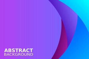 Paper layer circle abstract background. Curves and lines use for banner cover poster wallpaper vector