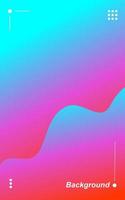 Dark wave abstract background vector