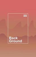 Modern abstract dark mountain background template vector