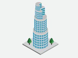 tower Isometric design vector