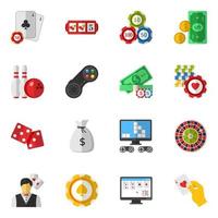 Poker And Gambling vector