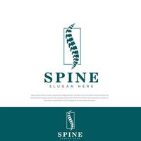 Spine for medical logo,bone symbol,icons,design templates vector