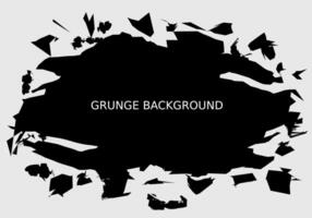 grunge black background, vector