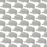 Illustration on theme colored pattern hats visor vector