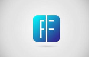 F alphabet letter logo icon. Creative design for company and business vector