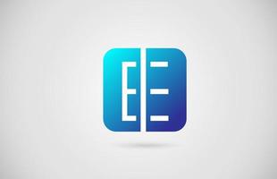 E alphabet letter logo icon. Creative design for company and business vector