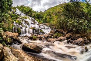 Mae Ya waterfal. photo