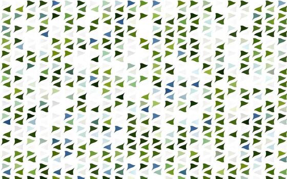 Light Green vector backdrop with lines, triangles.
