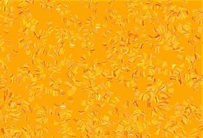 Light Yellow, Orange vector texture in poly style with circles, cubes.