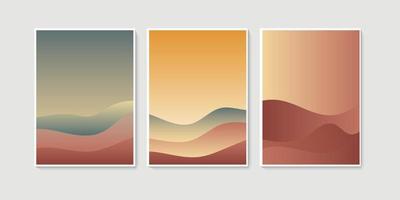 Abstract Web banner design background or header Templates, minimal concept of nature vector