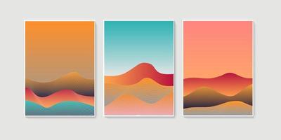 Abstract Web banner design background or header Templates, minimal concept of nature vector