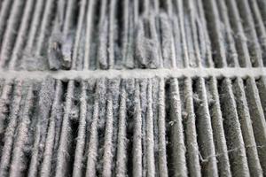 Dirty car air filters, should be maintained for fresh air photo