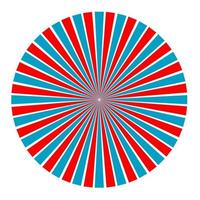 Rays, beams element. Sunburst, starburst shape background. Circular geometric. Abstract circular geometric shape. illustration - Vector