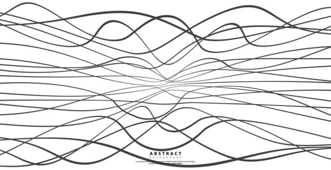 Hand drawn lines. Abstract pattern wave simple seamless, smooth pattern, web design, greeting card, textile, Technology background, Eps 10 vector illustration