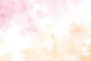 watercolor splash pink and gold background vector