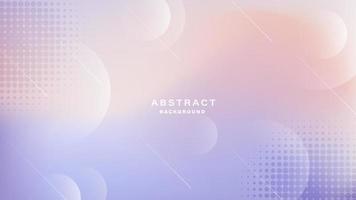 Gradient abstract background with dynamic shapes vector