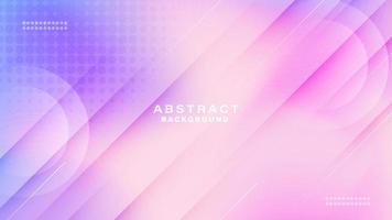 Gradient abstract background with dynamic shapes vector