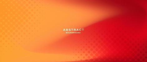 Abstract orange and red gradient. vector