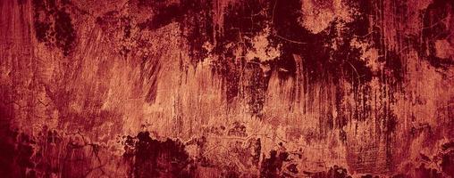 dark red grunge abstract texture background of wall cement concrete photo