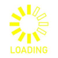 Loading on white background vector