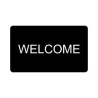 Welcome sign on a white background vector